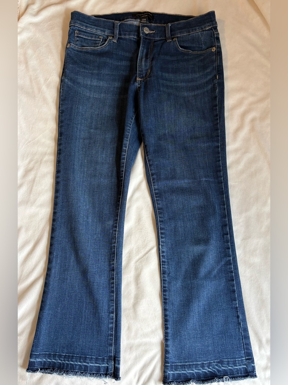 Banana Republic Flare Crop Jean Rinse 27/4